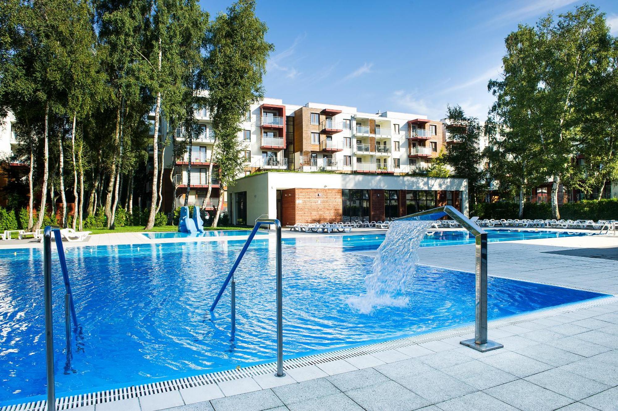 Apartment Sunny Bliss Polanki Klonowa, 350m Beach, Pool, Sauna, Gym Kolberg